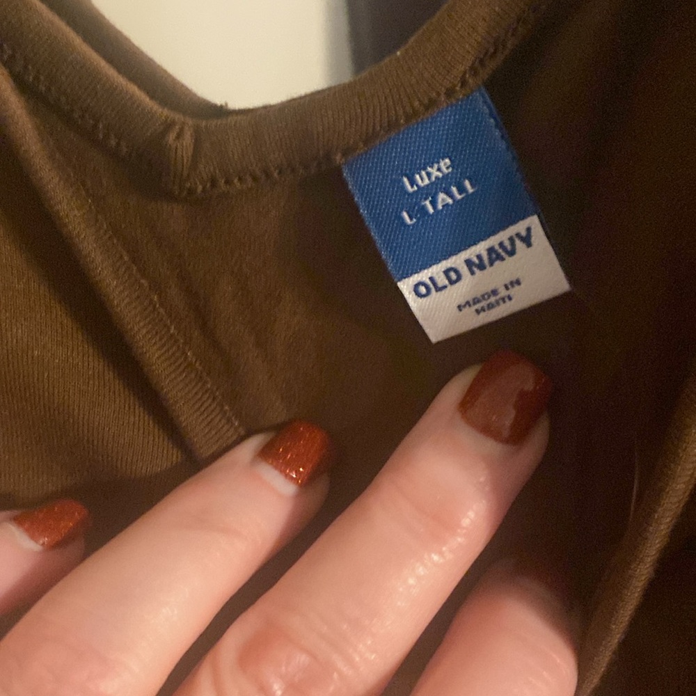 Brand new with tags brown first layer tank - Picture 3 of 8